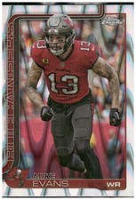 2025 Topps Chrome #282 Mike Evans Raywave
