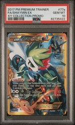 Shaymin EX 77A/108 Alternate Art Holo XY Black Star Promo