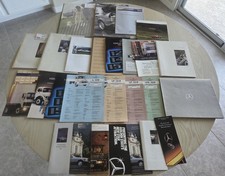 90s Lot Of Vintage Mercedes-benz Magazines Brochures Dealer Catalogs 90s Lot Of Vintage Mercedes-benz Magazines Brochures Dealer Catalogs