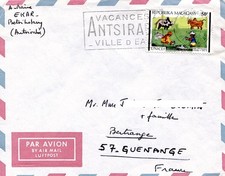 Madagascar - d'Antsirabe vers la France - 10 décembre 1972