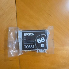 Epson printer ink 68 Black Ink sealed. unable to find expiration date