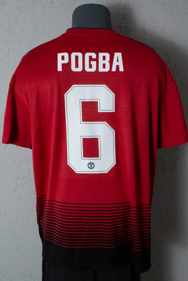 Camiseta Manchester United Pogba 2018/2019 UEFA Champions League Talla XL Foto 3 de 4