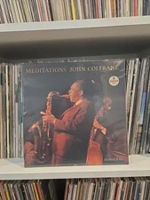 John Coltrane ‎– Meditations 1966 US 1st Mono - Vinyl Record LP Album VG+