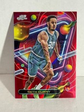 2024 Topps Chrome Cosmic Seth Curry red /5 NBA SP SSP Charlotte Hornets