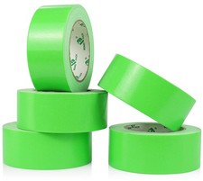 Green Duct Tape, 5Rolls Heavy Duty Strong Industrial Color Duct Tape 9.0mil x...