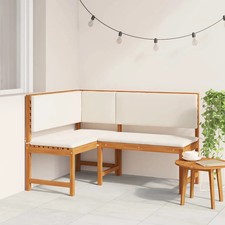 Corner Bench, Corner Benches, Panca Da Giardino vidaXL