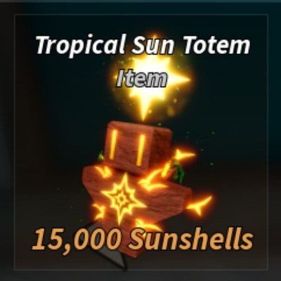 Fisch Tropical Sun Totem POP x3