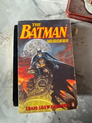 The Batman Murders - Craig Shaw Gardner Rare DC Comics, OOP Paperback Book