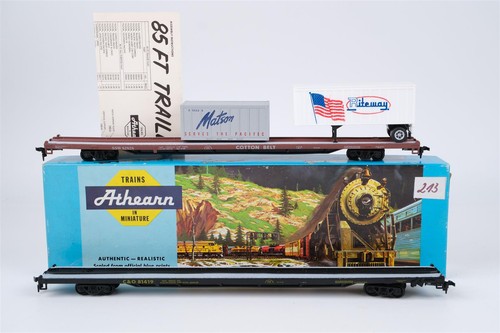 Athearn H0 7605 Flat with Containers C&O | Zustand: Gebraucht