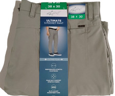 Greg Norman Men's Ultimate 5-Pocket Clubhouse Golf Pants ML75 38x30 Stretch New