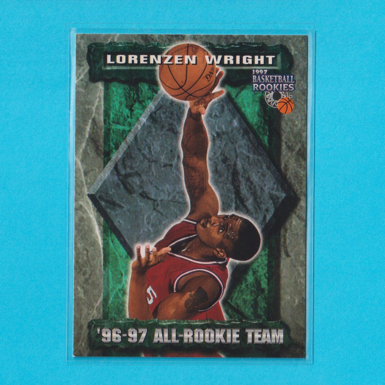 1997 Score Board Rookies #79 Lorenzen Wright