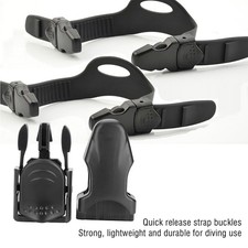 Adjustable Diving Fin Flippers Strap Buckle Replacement For Diving HE