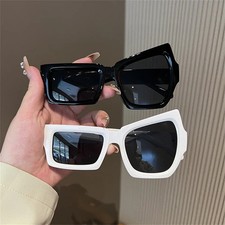 Irregular Square Sunglasses UV400 Unisex Asymmetrical Casual Party Eyewear