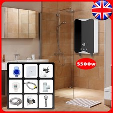 Electric Tankless Instant 3KW Hot Water Heater Under Sink Tap Kitchen BathRoom