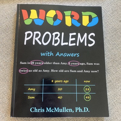 Word Problems with Answers by Chris McMullen (2020, Trade Paperback)