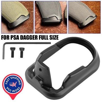 New Alluminum Alloy Magwell Base For PSA Dagger Full Size Black CNC Make