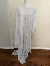 3 Piece Agha Noor Pant Suit Size 40