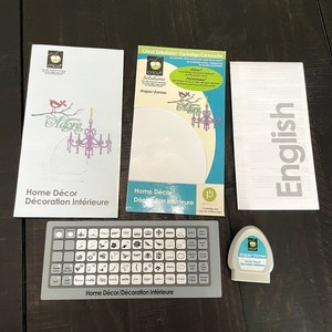 Cricut Solutions Provo Craft Cartridge Home Decor 50 Shapes 02-0695 Craft Design