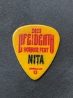 Nita Strauss Alice Cooper Horror Fest 2023 Guitar Pick (R) — photo 2