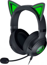Razer - Kraken Kitty V2 Wired Over-the-Ear Gaming Headset for PC, Mac, Ninten...