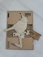 Hooked On You Cast Iron Hook Cardinal Bird  T...