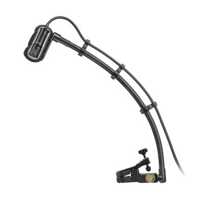 Audio-Technica ATM350a Cardioid Condenser Instrument Mic w/ Universal Mount - 9''