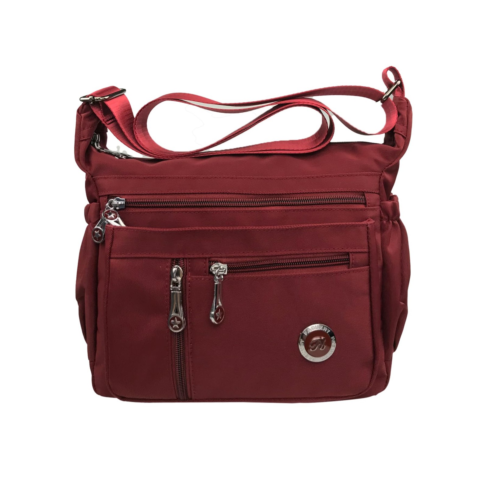 Purses and Shoulder Handbags for Women Crossbody Bag Messenger Bags (Wine Red...