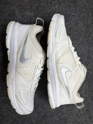 Nike T Lite XI Cross Trainer 610232-101 White Shoes Sneakers Women s Size 8.5