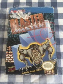 Blaster Master NES Game 1988) w/ box, cartridge, no manual