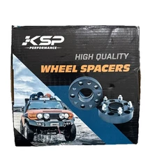 KSP 4PC 6x5.5 Wheel Spacers 1.5" Hub Centric 14x1.5 for 2019-2024 Dodge Ram 1500