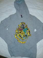 Harry Potter Wizarding World Hoodie Youth Size 8-10 Pullover Hoodie Gray