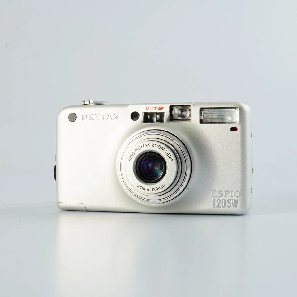 EXCELLENT PENTAX ESPIO 120SW 28-120mm Point & Shoot Film Camera