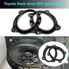For Toyota Lexus 6x9Inch Car Door Speaker Spacer Rings Adapter Mounting Brackets