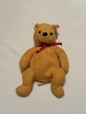 Ty Beanie Babies Poopsie Bear Plush Retired 2001 MPN 0842104381