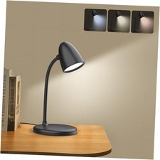 LED Desk Lamp for Home Office,3 Light Colors,Table Lamp,Dimmable L33-Black