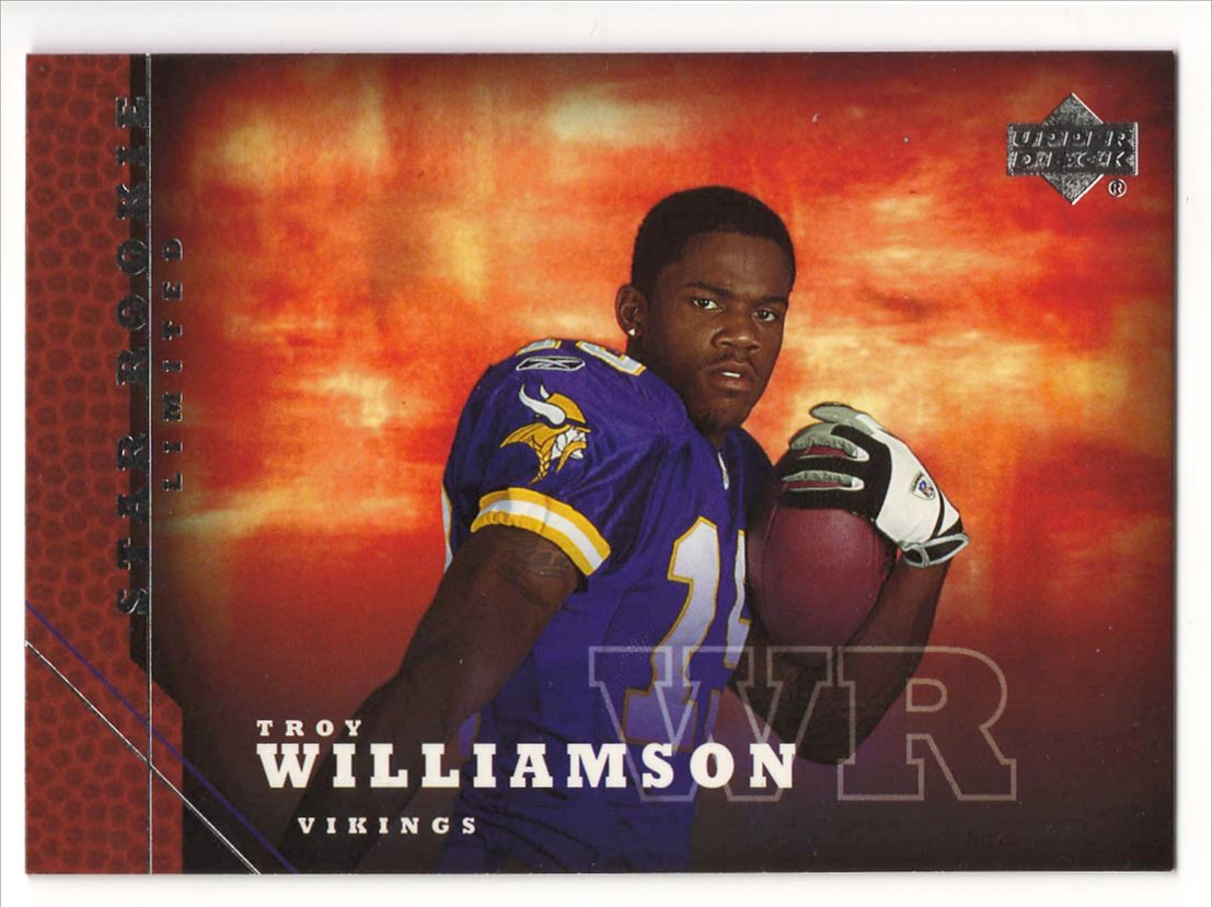 Troy Williamson Upper Deck #208 Base