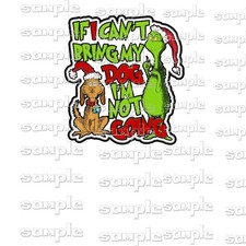Disney Grinch Love my dog Premade Scrapbook Printed Page Paper Piece Die Cut