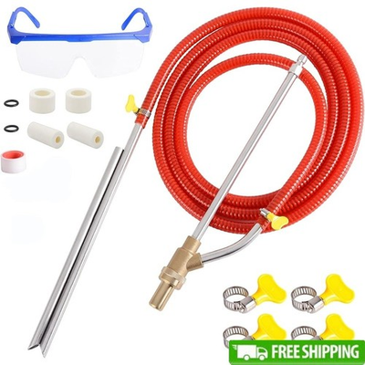 #ad Pressure Washer Sandblaster Kit 5000 PSI Stainless Steel Hose Nozzles Abrasive $46.82