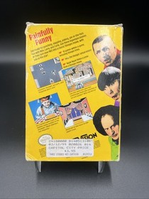 THE THREE STOOGES Nintendo NES Game With Box 100% Authentic!