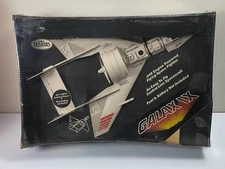 Vintage 1979 Testors Galax IX Model 4920 Gas Powered Line Controlled Jet RARE