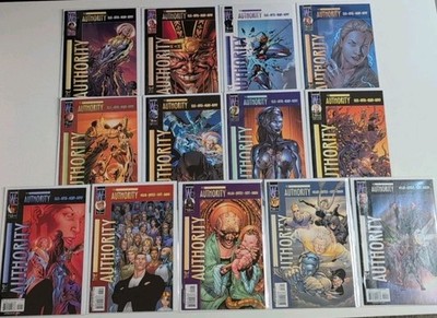 The Authority #3-10 #12 #13 #15 #16 #20 Image Comics 1999 Warren Ellis 13 Lot