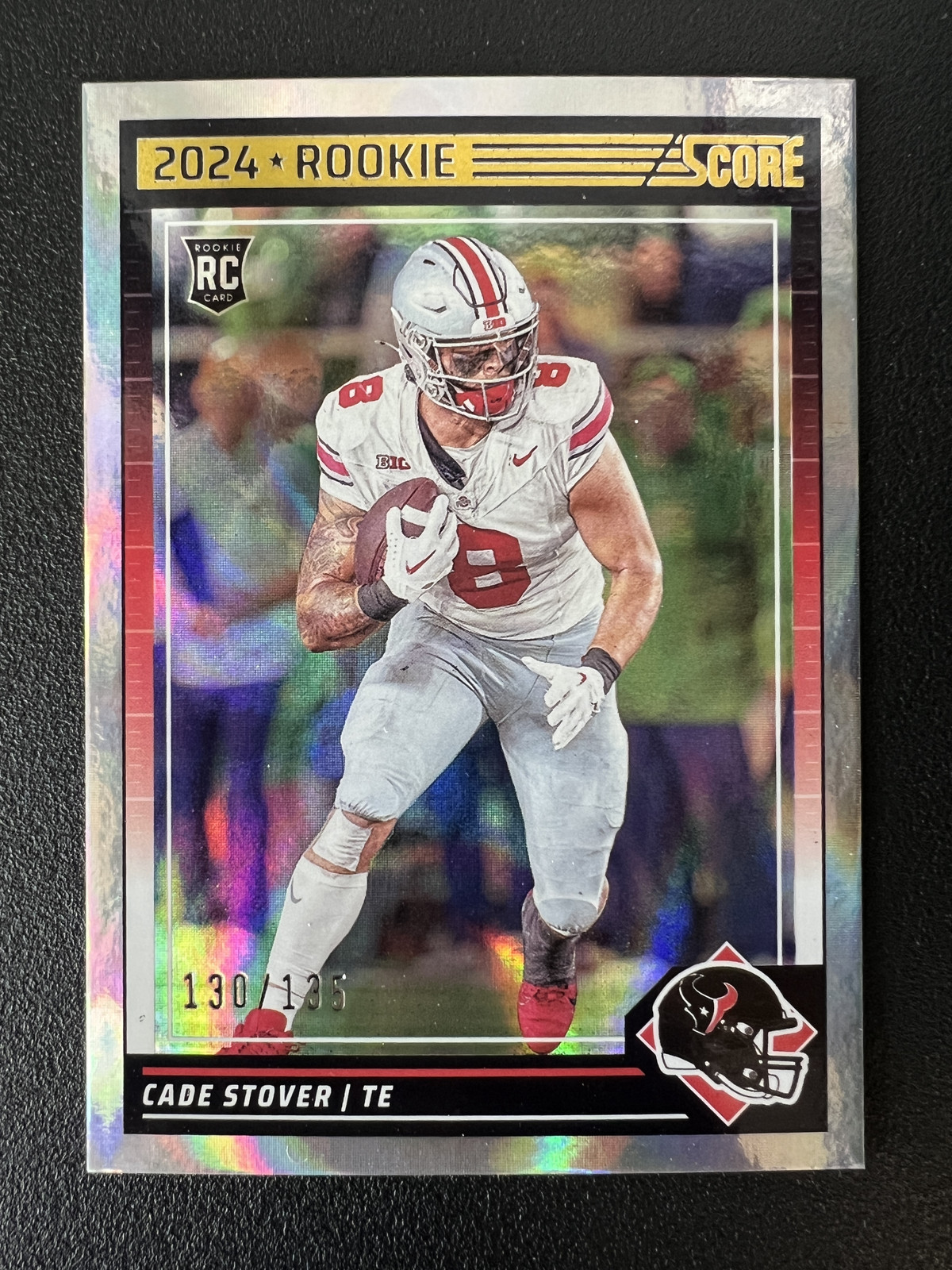 Cade Stover 2024 Panini Score #353 Circular /135 Rookie