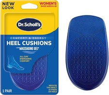 Dr. Scholl's Heel Cushions with Massaging Gel Advanced // 1 Count Pack of 1 