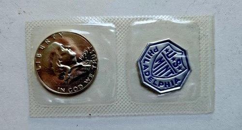 1955-P Proof Franklin Half Dollar, 90% Silver