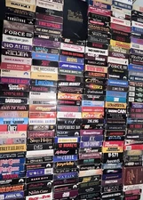 MOVIE STORE GOING OUT OF BUSINESS! VHS Tape Lot ALL GENRES $5.00 Flat Ship OOP