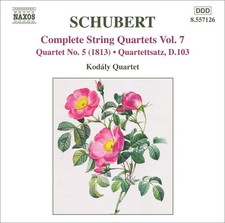 Schubert - String Quartet 7 Complete CD