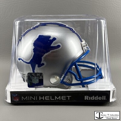 Riddell Detroit Lions 1983-2002 Throwback VSR4 Mini Helmet Out of Production