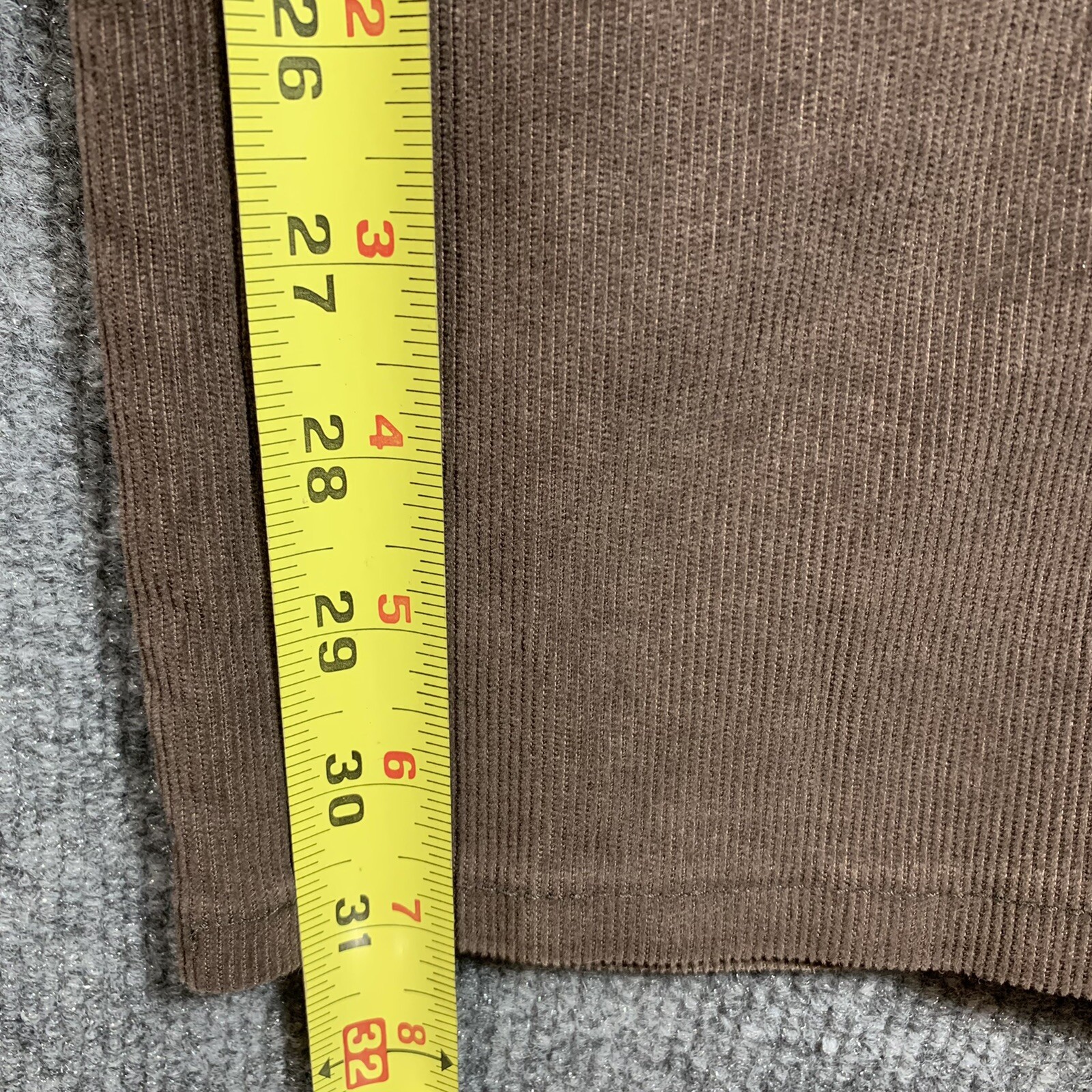 Levi's 550 Corduroy Jeans Women&rsquo;s Size 8 M Brown Relaxed Bootcut Pants Stretch