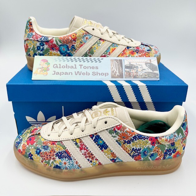 adidas × Liberty Gazelle Indoor フローラル刺繍 JP5309 adidas Originals GAZELLE INDOOR x LIBERTY LONDON JP5309