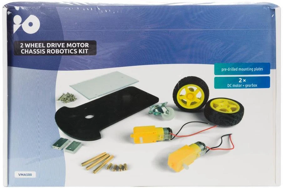 Velleman Kit - VMA500 - 2wd Motor Chassis Robot Kit - Image 2 of 2